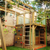 Jak si vyrobit hřiště sami z improvizovaných materiálů: 70 fotografií skutečných budov